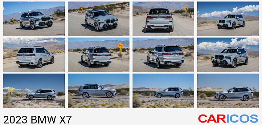 BMW X7 | 2023MY |  xDrive 40i (Color: Brooklyn Grey; US-Spec) | Front Three-Quarter