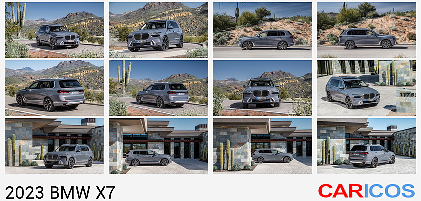 BMW X7 | 2023MY | Front Three-Quarter