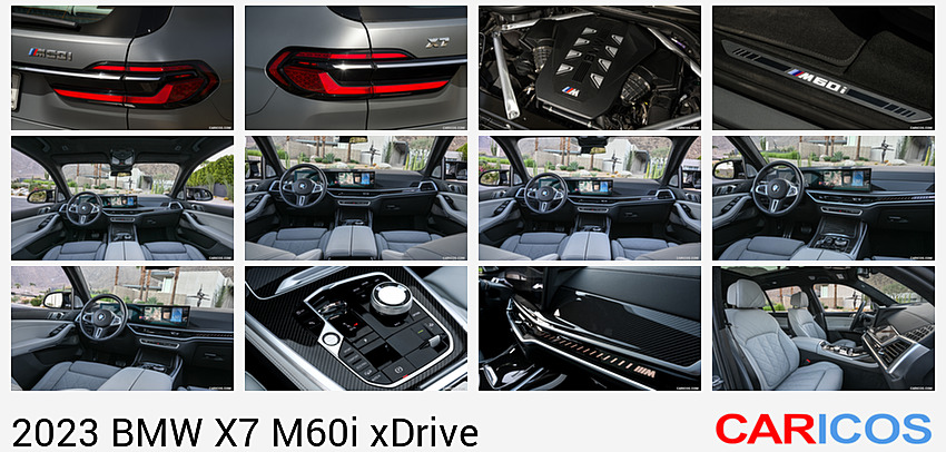 BMW X7 M60i xDrive | 2023MY |  (Color: Frozen Grey; US-Spec) | Tail Light