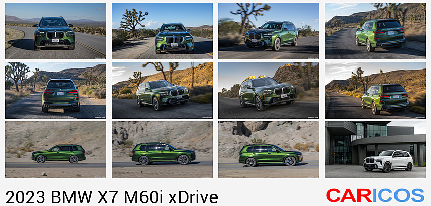 BMW X7 M60i xDrive | 2023MY |  (Color: Verde Ermes; US-Spec) | Front