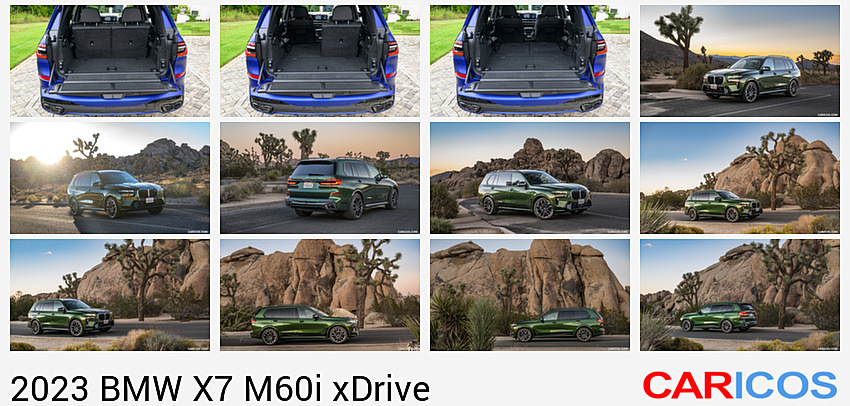 BMW X7 M60i xDrive | 2023MY |  (Color: Frozen Marina Bay Blue; US-Spec) | Trunk