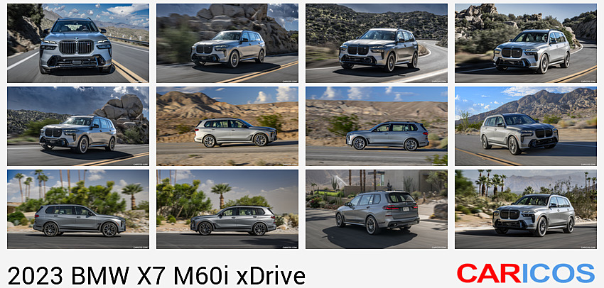 BMW X7 M60i xDrive | 2023MY |  (Color: Frozen Grey; US-Spec) | Front