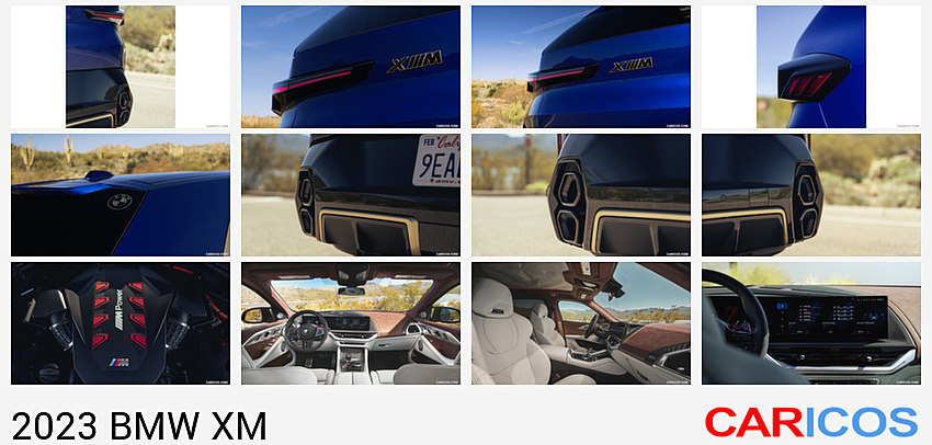 BMW XM | 2023MY |  (Color: Marina Bay Blue Metallic) | Detail