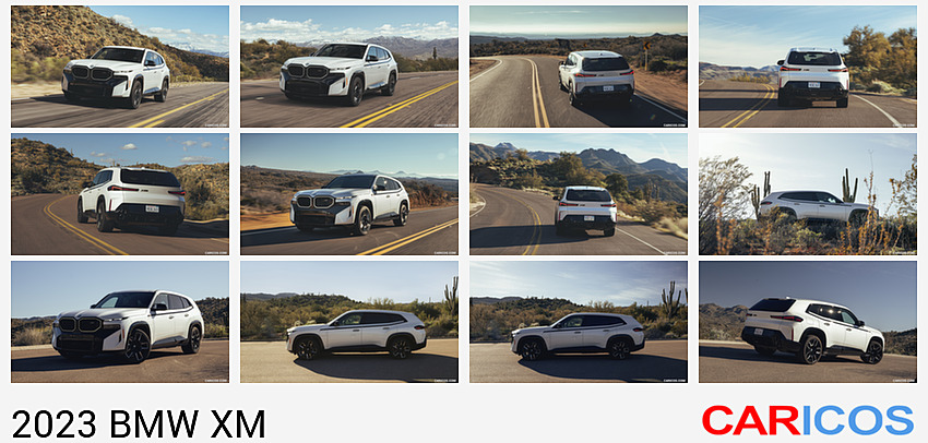 BMW XM | 2023MY |  (Color: Mineral White Metallic) | Front