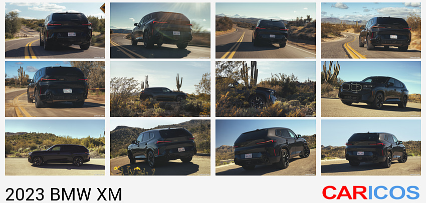 BMW XM | 2023MY |  (Color: Black Sapphire Metallic) | Rear