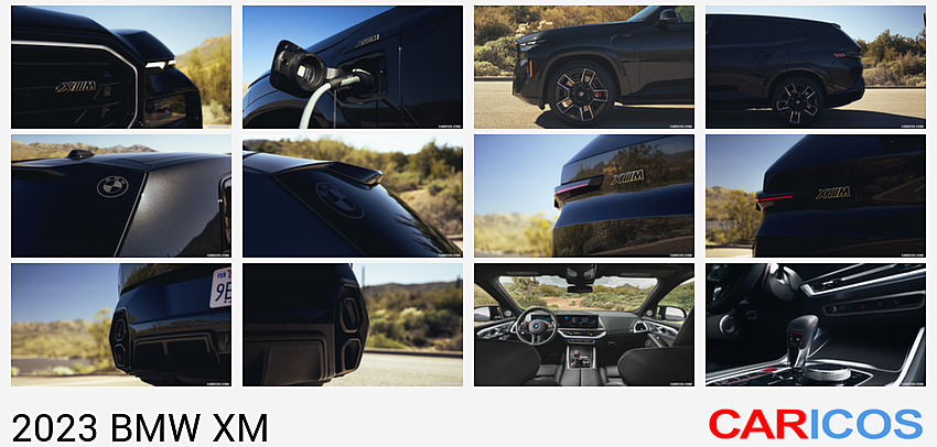 BMW XM | 2023MY |  (Color: Black Sapphire Metallic) | Grille