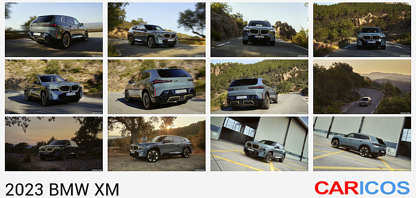 BMW XM | 2023MY | Rear Three-Quarter