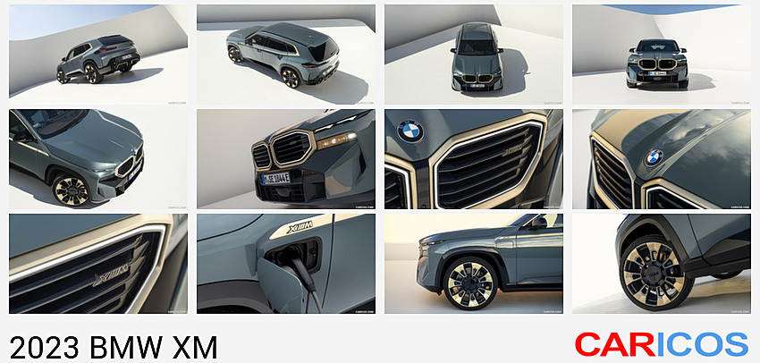 BMW XM | 2023MY | Rear Three-Quarter