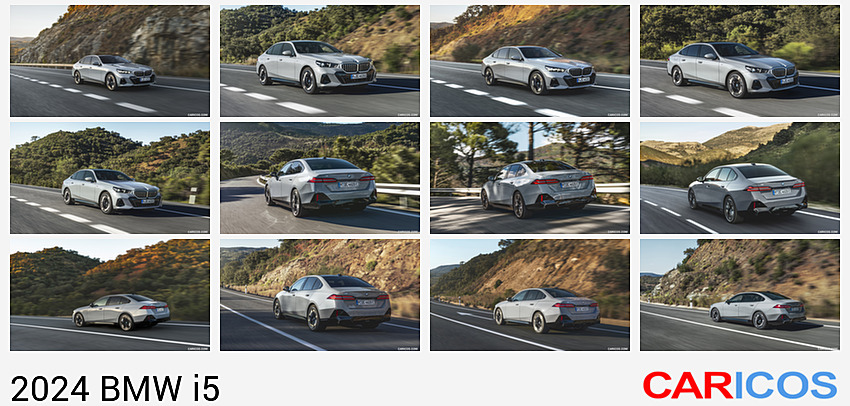 BMW i5 | 2024MY |  eDrive40 | Front Three-Quarter
