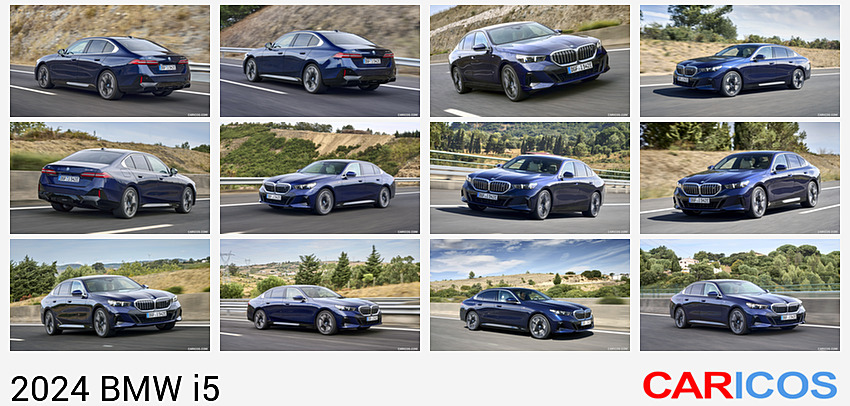 BMW i5 | 2024MY |  eDrive40 | Rear Three-Quarter