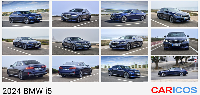 BMW i5 | 2024MY |  eDrive40 | Front Three-Quarter