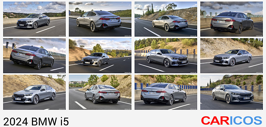 BMW i5 | 2024MY |  M60 | Front Three-Quarter