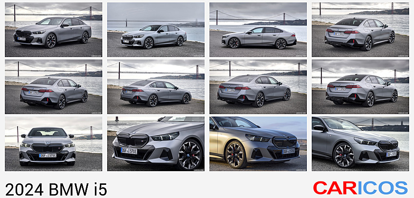 BMW i5 | 2024MY |  M60 | Front Three-Quarter