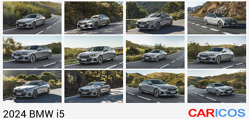 BMW i5 | 2024MY |  eDrive40 | Front Three-Quarter