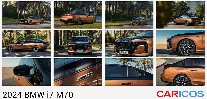 BMW i7 M70 | 2024MY | Front Three-Quarter