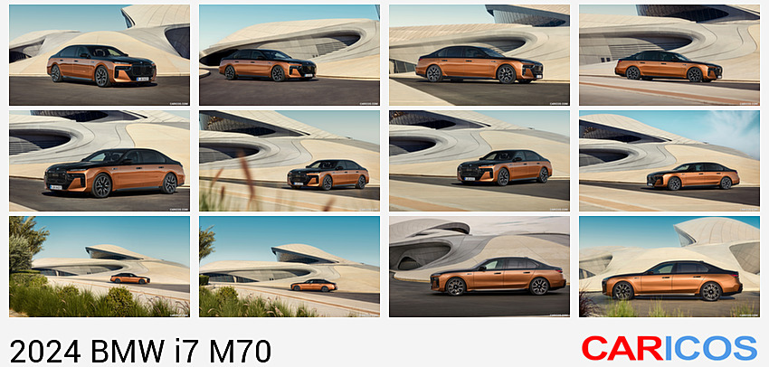 BMW i7 M70 | 2024MY | Front Three-Quarter