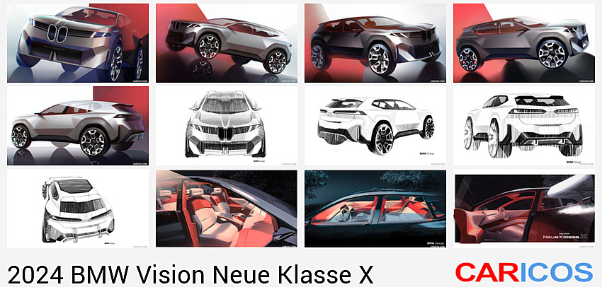 BMW Vision Neue Klasse X | 2024MY | Design Sketch