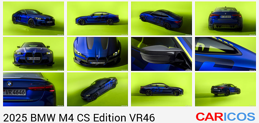 BMW M4 CS Edition VR46 | 2025MY |  Sport | Front Three-Quarter