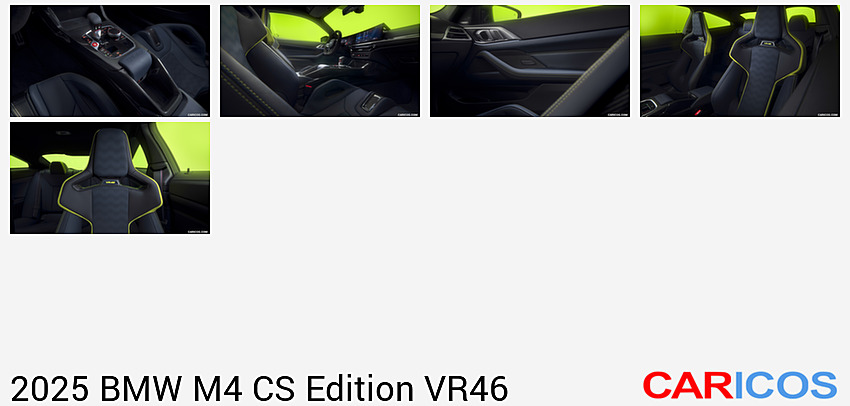 BMW M4 CS Edition VR46 | 2025MY | Central Console