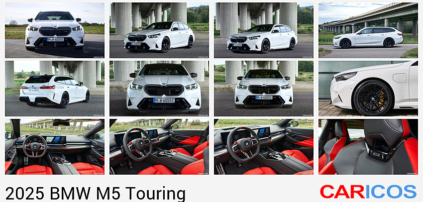 BMW M5 Touring | 2025MY |  (Color: Alpine White) | Front