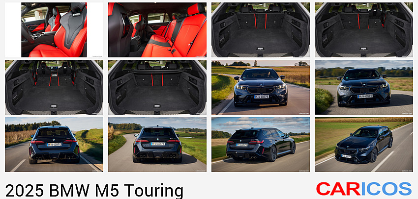 BMW M5 Touring | 2025MY |  (Color: Alpine White) | Interior, Front Seats