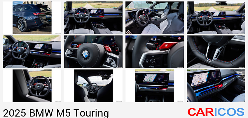 BMW M5 Touring | 2025MY |  (Color: Carbon Black) | Detail
