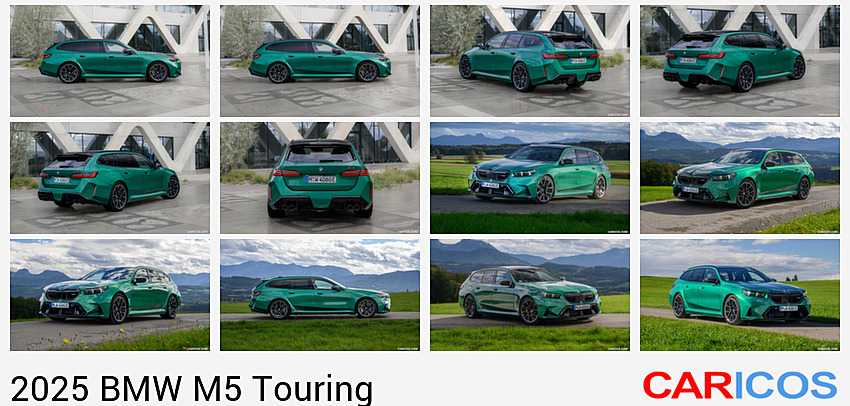 BMW M5 Touring | 2025MY |  (Isle of Man Green) | Side
