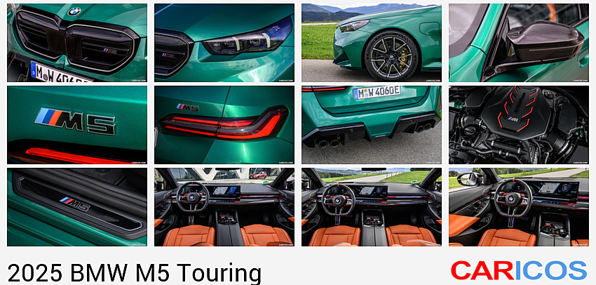 BMW M5 Touring | 2025MY |  (Isle of Man Green) | Grille