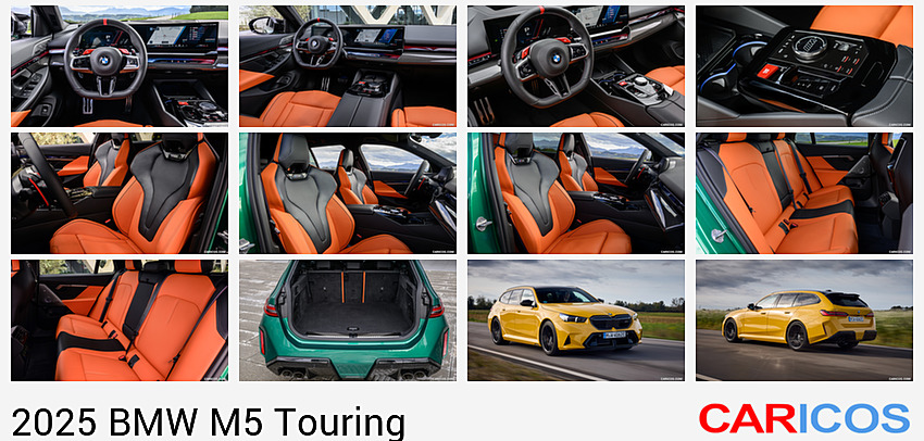 BMW M5 Touring | 2025MY |  (Isle of Man Green) | Interior