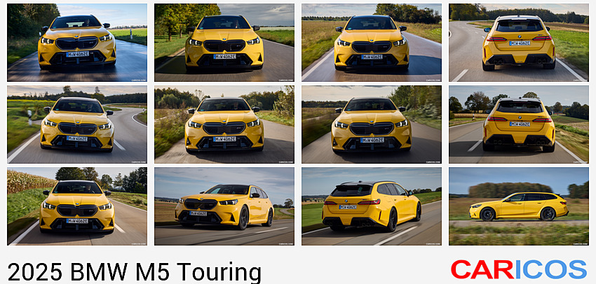 BMW M5 Touring | 2025MY |  (Color: Speed Yellow) | Front