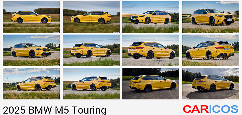BMW M5 Touring | 2025MY |  (Color: Speed Yellow) | Side