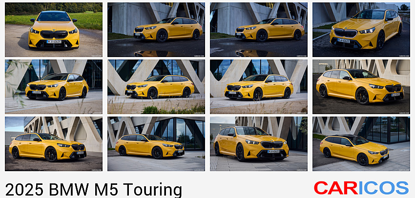BMW M5 Touring | 2025MY |  (Color: Speed Yellow) | Front