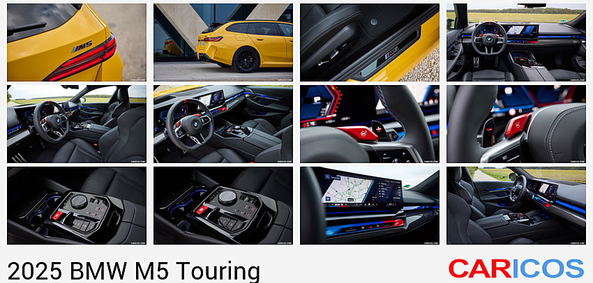BMW M5 Touring | 2025MY |  (Color: Speed Yellow) | Tail Light