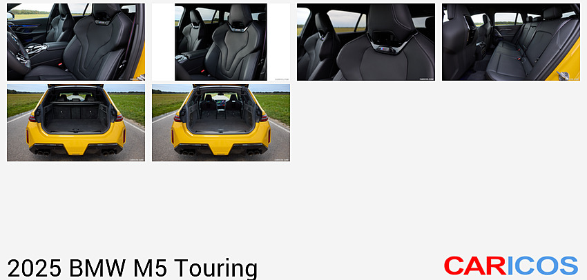 BMW M5 Touring | 2025MY |  (Color: Speed Yellow) | Interior, Front Seats