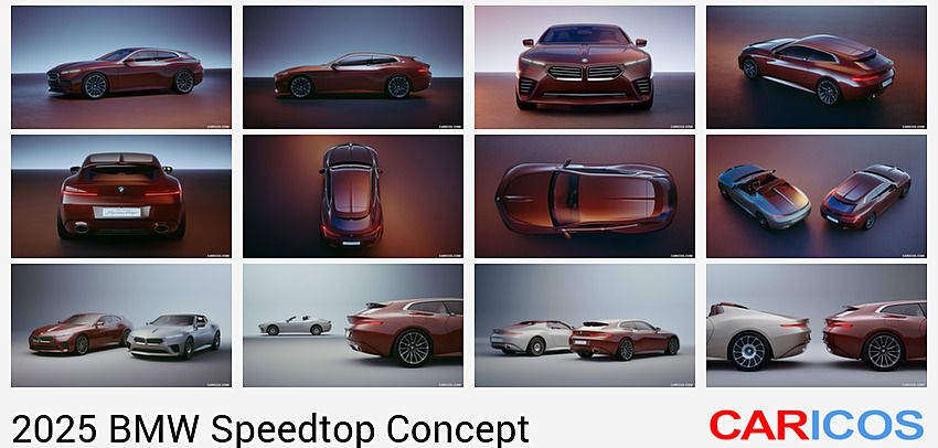 BMW Speedtop Concept | 2025MY | Front Three-Quarter