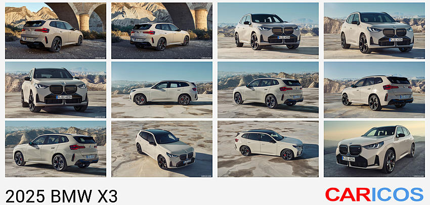 BMW X3 | 2025MY |  M50 xDrive | Rear Three-Quarter