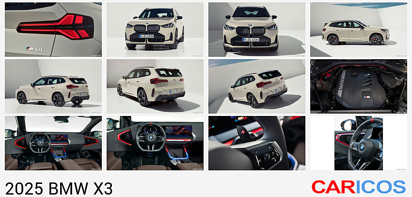 BMW X3 | 2025MY |  M50 xDrive | Tail Light