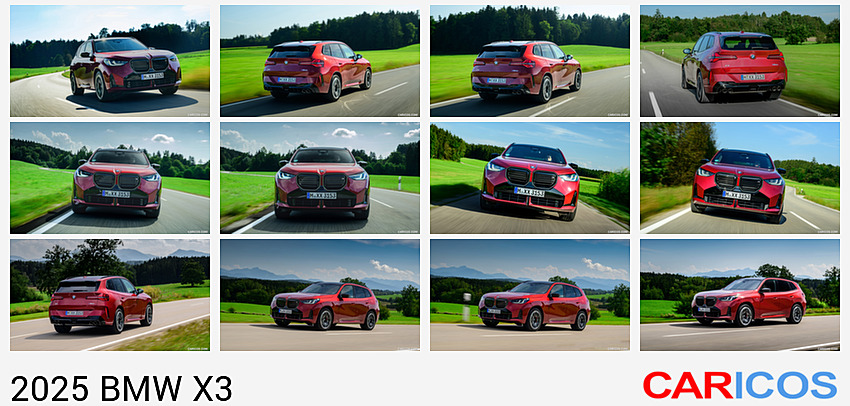 BMW X3 | 2025MY |  M50 xDrive | Front Three-Quarter