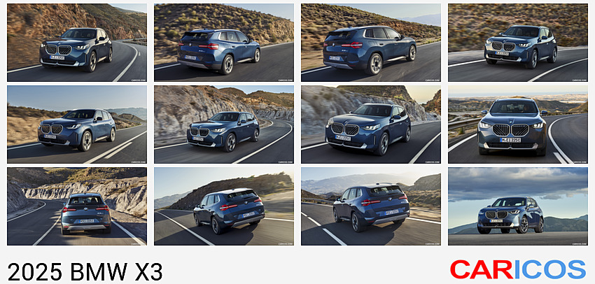 BMW X3 | 2025MY |  30e xDrive | Front Three-Quarter