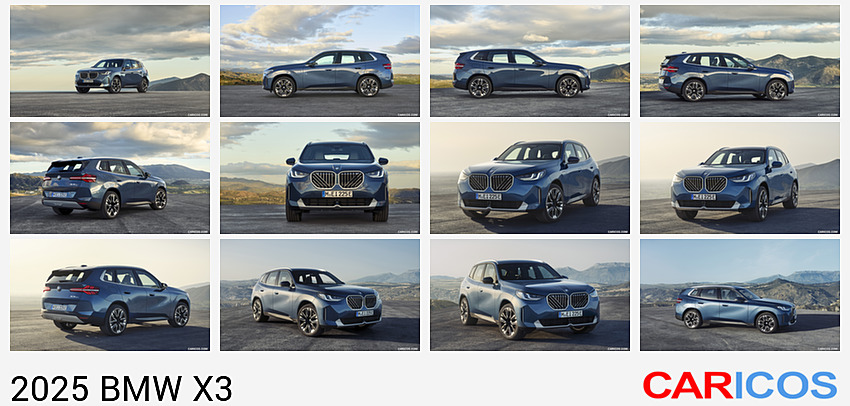 BMW X3 | 2025MY |  30e xDrive | Front Three-Quarter