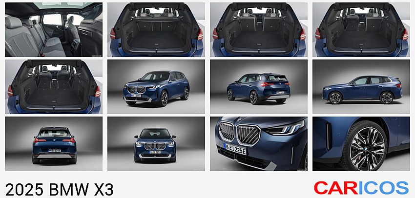 BMW X3 | 2025MY |  30e xDrive | Interior, Rear Seats