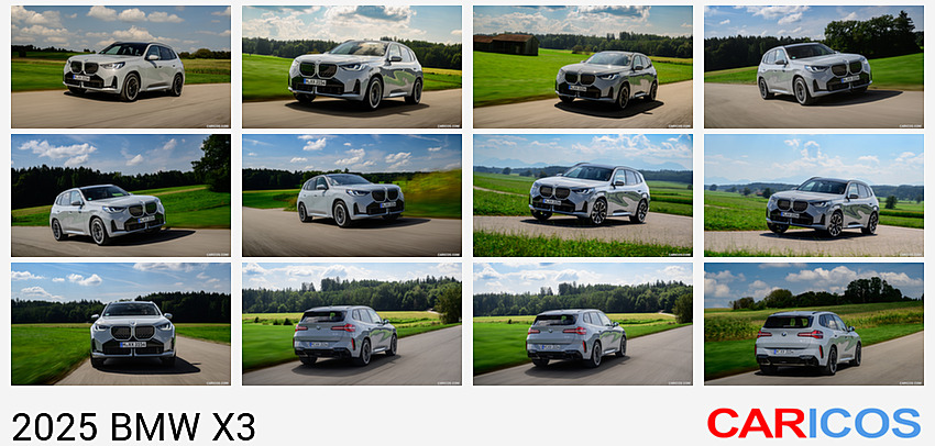 BMW X3 | 2025MY |  20 xDrive M Sport Package | Front Three-Quarter