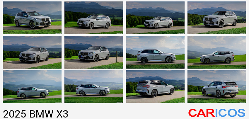 BMW X3 | 2025MY |  20 xDrive M Sport Package | Front Three-Quarter