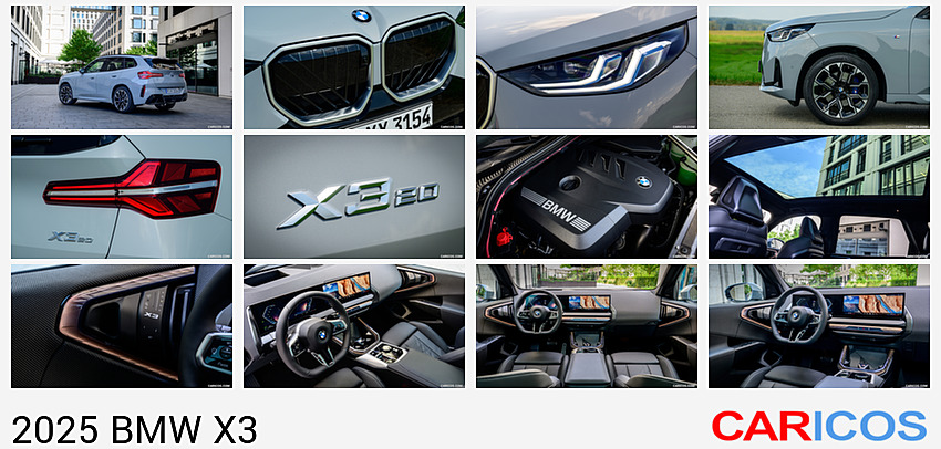 BMW X3 | 2025MY |  20 xDrive M Sport Package | Rear Three-Quarter