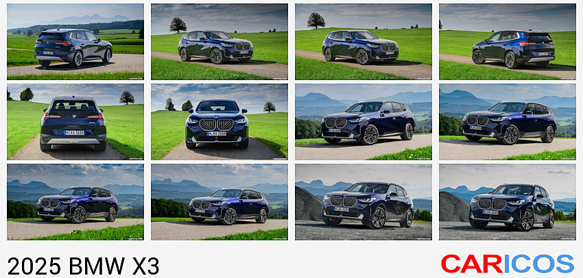 BMW X3 | 2025MY |  20 xDrive | Rear Three-Quarter
