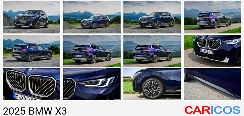 BMW X3 | 2025MY |  20 xDrive | Front Three-Quarter