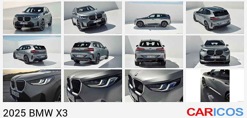 BMW X3 | 2025MY |  20 xDrive | Front Three-Quarter