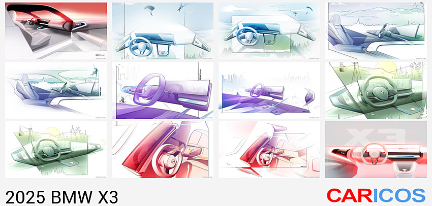 BMW X3 | 2025MY | Design Sketch