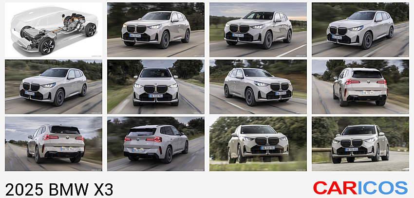 BMW X3 | 2025MY | Technical Drawing