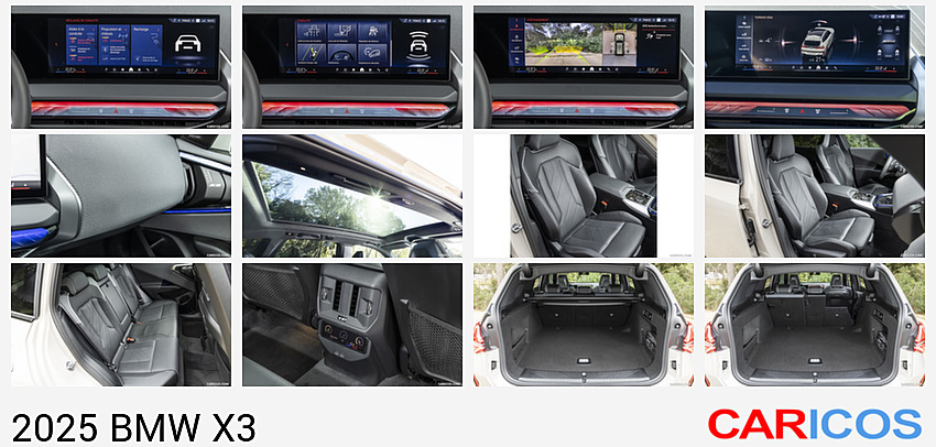 BMW X3 | 2025MY |  30e xDrive | Central Console